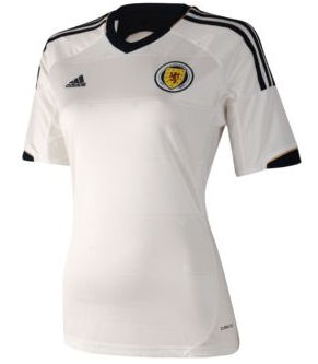 2012-13 Scotland Adidas Womens Away Shirt