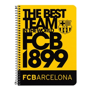 Barcelona A5 Notebook 80 Sh.-black