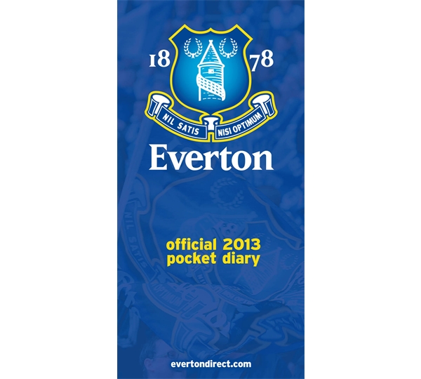 Everton Slim Pocket Diary 2013