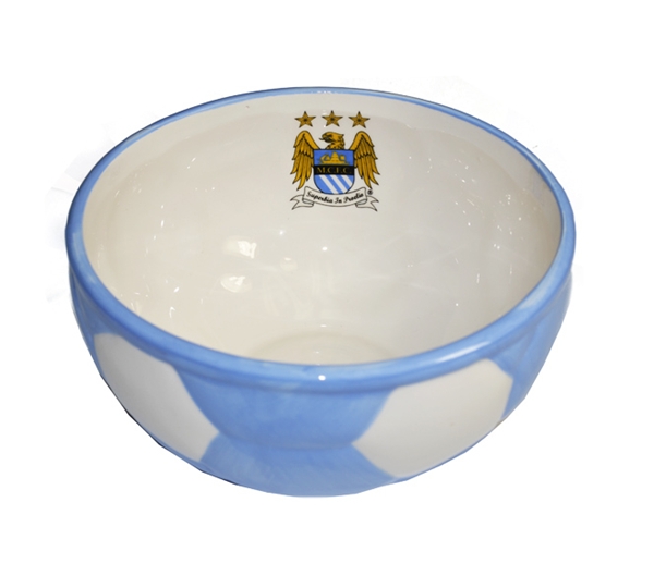Man City Ball Base Cereal Bowl