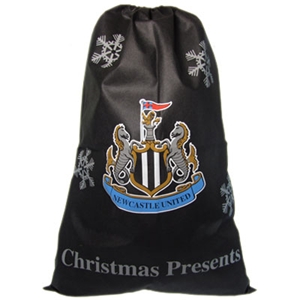 Newcastle Santa Present Sacks (non Woven-snowflake)