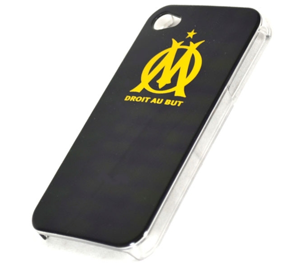 Olympique De Marseille Black Iphone 4-4s Phone Case