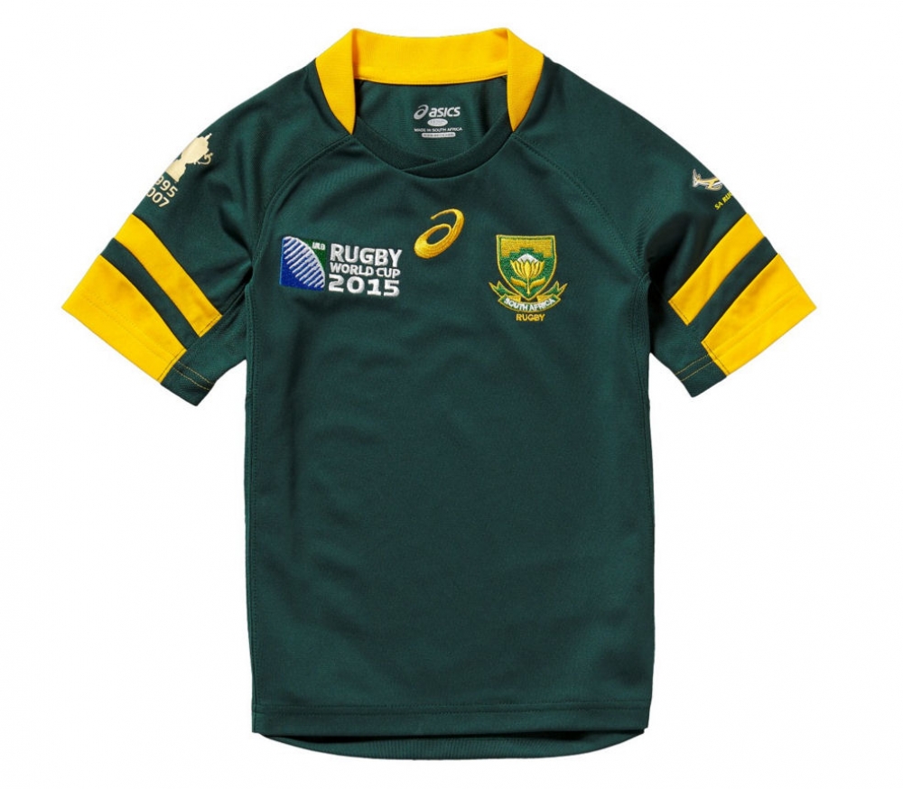 South Africa Springboks 2015 Rwc Home Shirt (Kids) Achat et vente