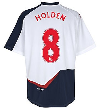 2011-12 Bolton Home Football Shirt (Holden 8)
