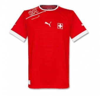 2012-13 Switzerland Puma Home Football Shirt