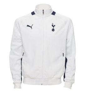 2011-12 Tottenham Puma Walkout Jacket (White)