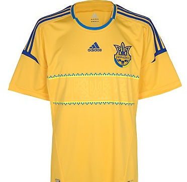 2012-13 Ukraine Adidas Home Football Shirt