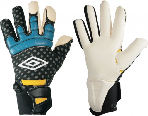 Umbro Geometra Pro Touch Goalkeeper Gloves (Black)