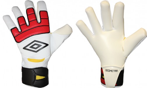 Umbro Geometra Vase Goalkeeper Gloves (White)
