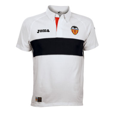 2011-12 Valencia Joma Polo Shirt (White)
