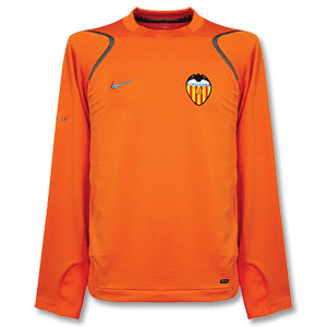 Valencia Nike 06-07 Valencia L/S Lightweight Top - Orange