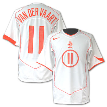 Holland away Van der Vaart 11 0405