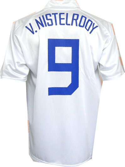 Holland away VNistelrooy 9 0607