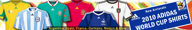 Adidas World Cup shirts