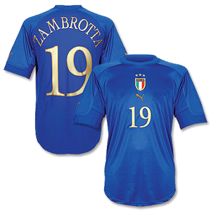 Italy home Zambrotta 19 0405 Italy home Zambrotta 19 0405