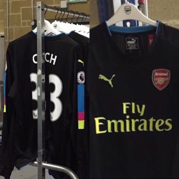 New-Arsenal-2016-17 Goalkeeper Kits Cech 33