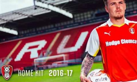 Rotherham United 2016-17 Home Kit Banner