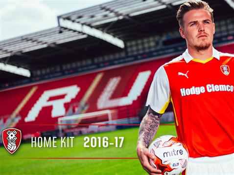 Rotherham United 2016-17 Home Kit Banner