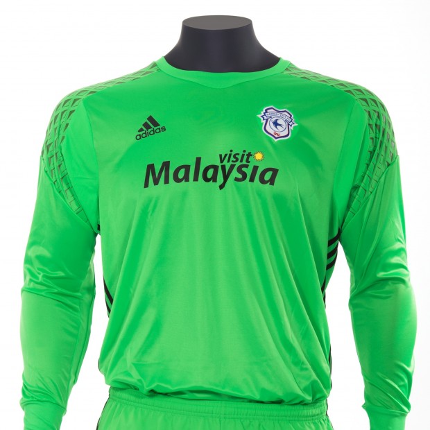 Cardiff City Home 2016-17 Kit Goalkeeper Shirt