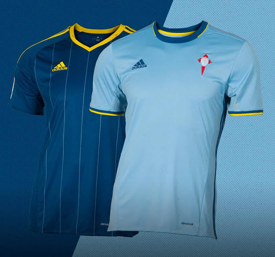 Celta Vigo 2016-17 Home and Away Kits