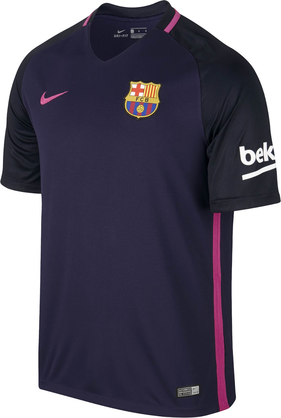 Barcelona Away Kit 2016-17 Shirt