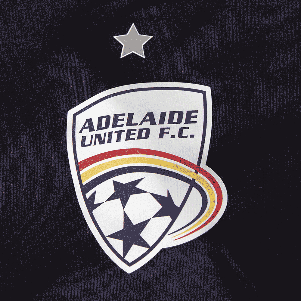 Adelaide Utd Away Kit Front Badge