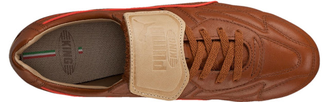 Puma King Top Di - brown-red explosion - overhead