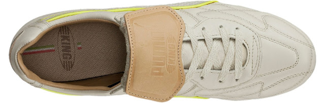 Puma King Top Di - white-safety yellow - overhead