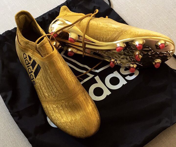 adidas boots gold