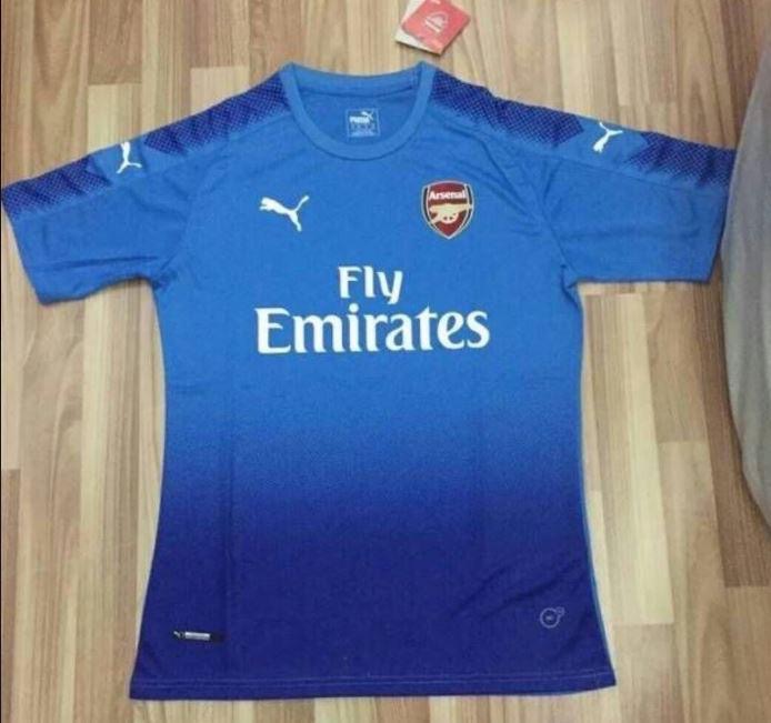 Arsenal 2017-18 leaked away kit