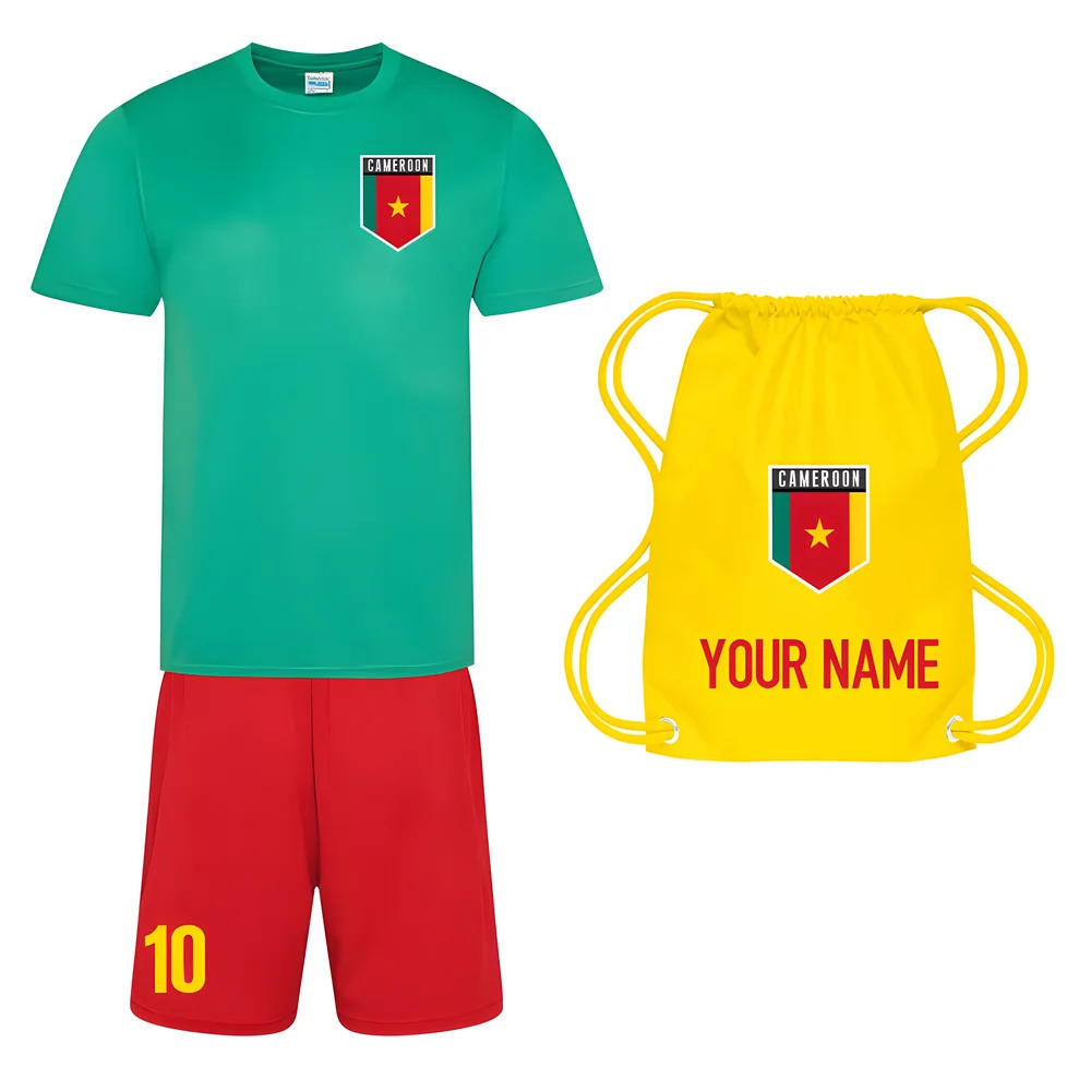 Click to view product details and reviews for Personalised Cameroon Training Kit Package. Click to view product details and reviews for Personalised Cameroon Training Kit Package.
