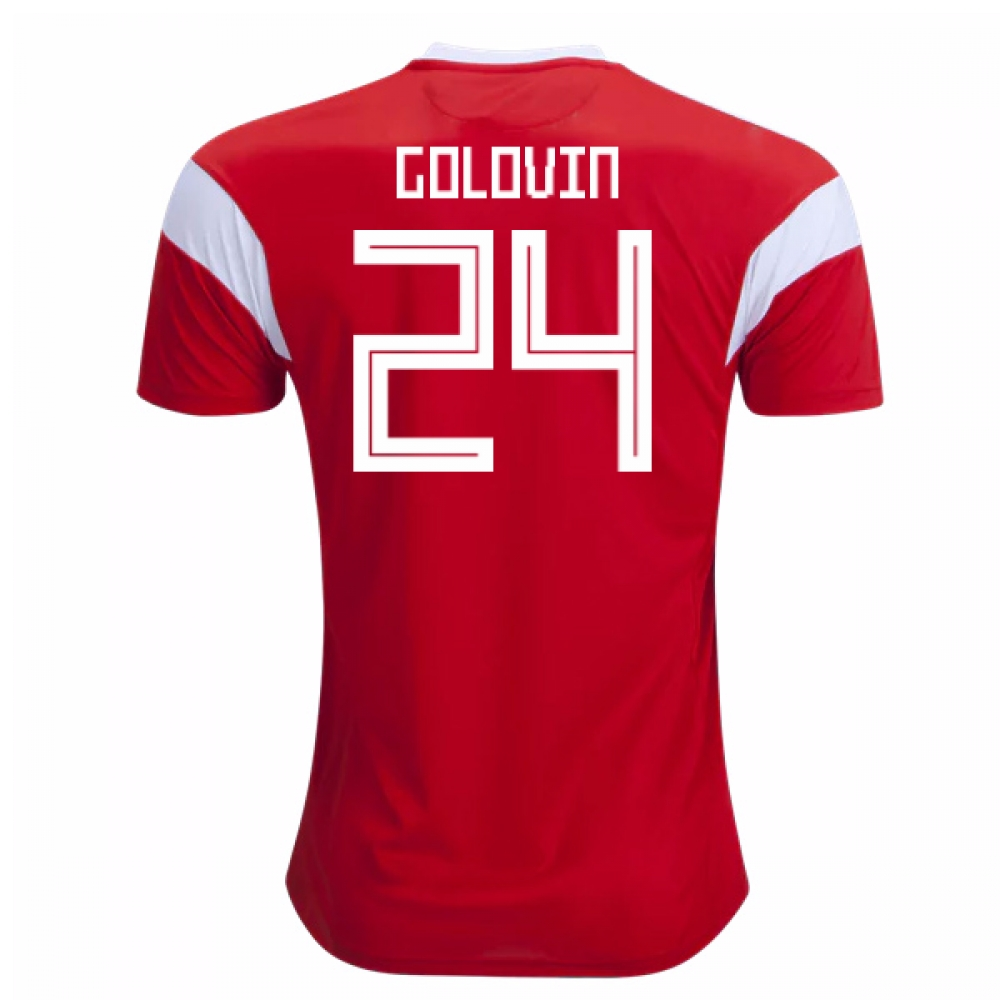 Click to view product details and reviews for 2018 19 Russia Home Shirt Golovin 24 Kids. Click to view product details and reviews for 2018 19 Russia Home Shirt Golovin 24 Kids.
