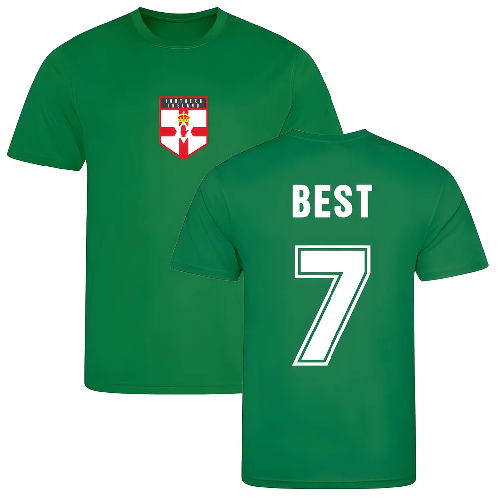 Best Northern Ireland Training Jersey (Green) Polyester Uksoccershop Men's Green Medium