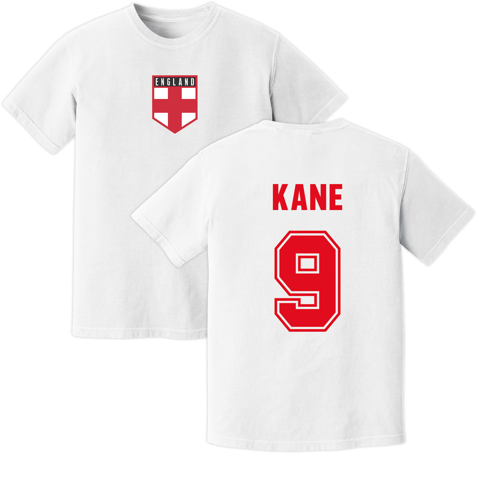 Kane England Training Jersey (White) Polyester Uksoccershop Men's White Extra Large
