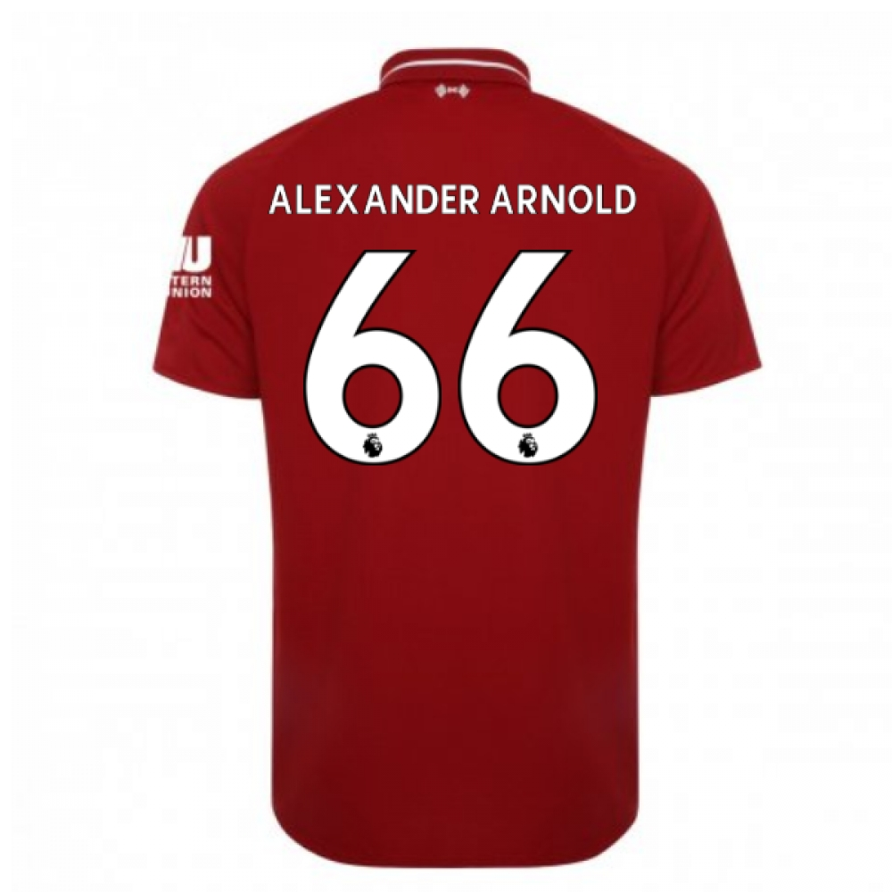 Click to view product details and reviews for 2018 2019 Liverpool Home Football Shirt Alexander Arnold 66 Kids.