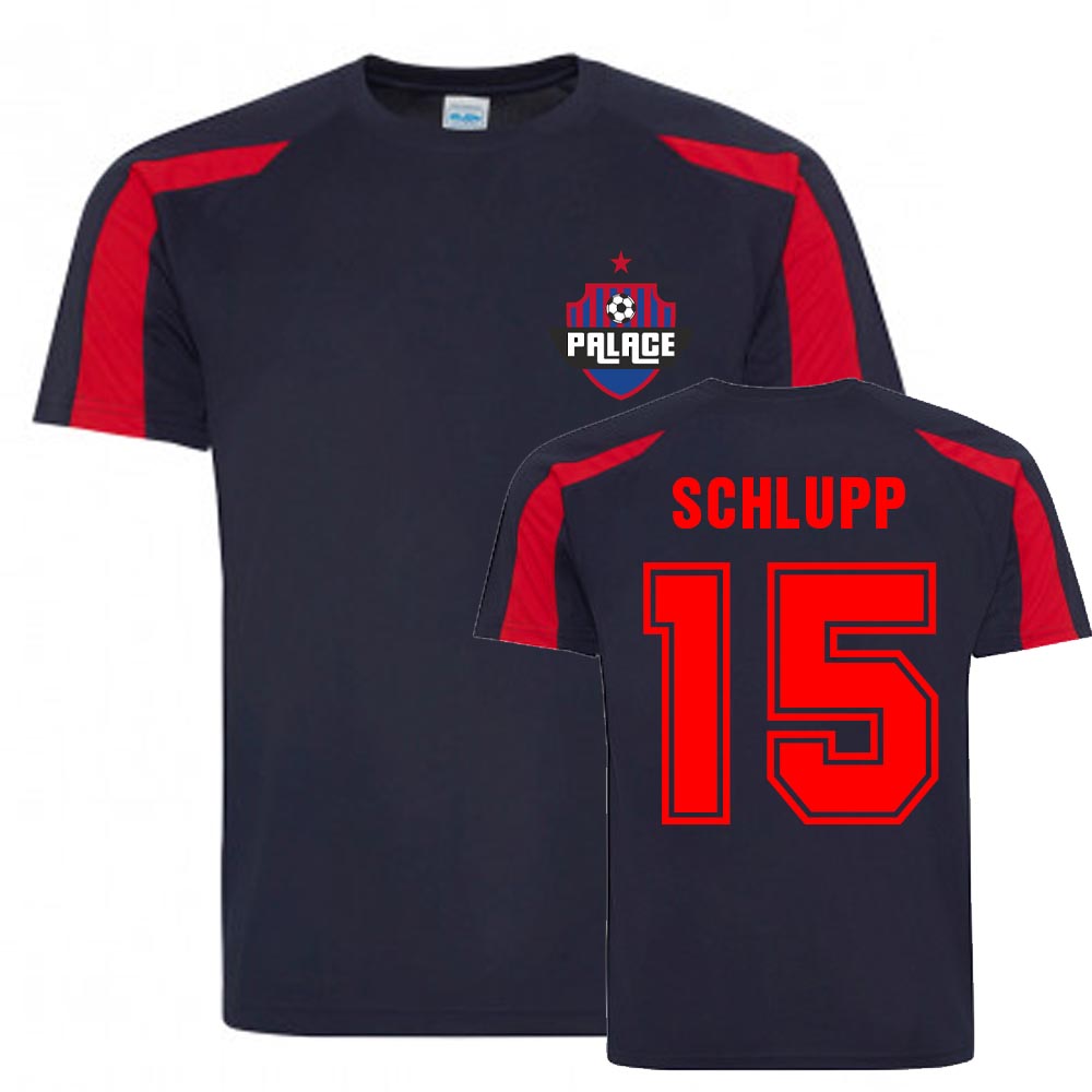 Jeffrey Schlupp Crystal Palace Sports Training Jersey Navy Red