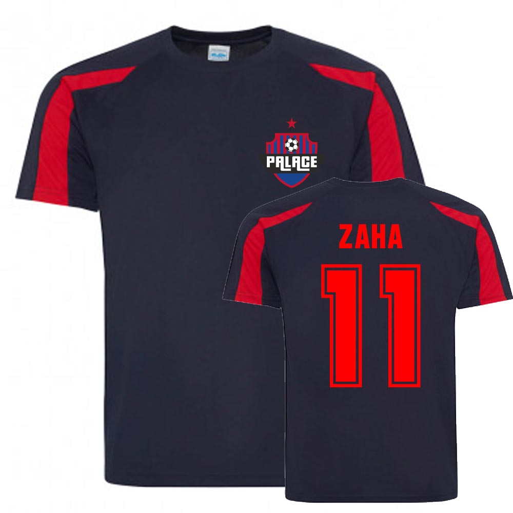 Click to view product details and reviews for Wilfred Zaha Crystal Palace Sports Training Jersey Navy Red.