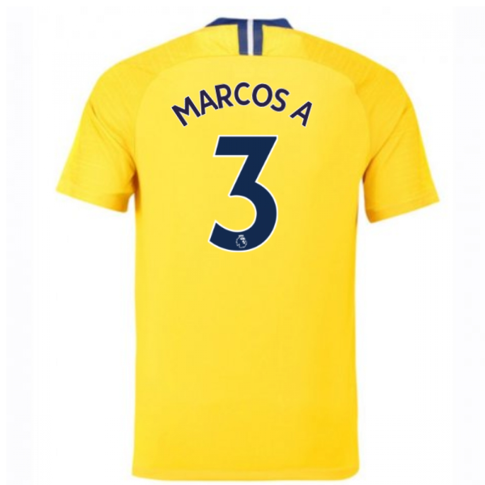 Click to view product details and reviews for 2018 2019 Chelsea Away Nike Football Shirt Marcos A 3 Kids. Click to view product details and reviews for 2018 2019 Chelsea Away Nike Football Shirt Marcos A 3 Kids.