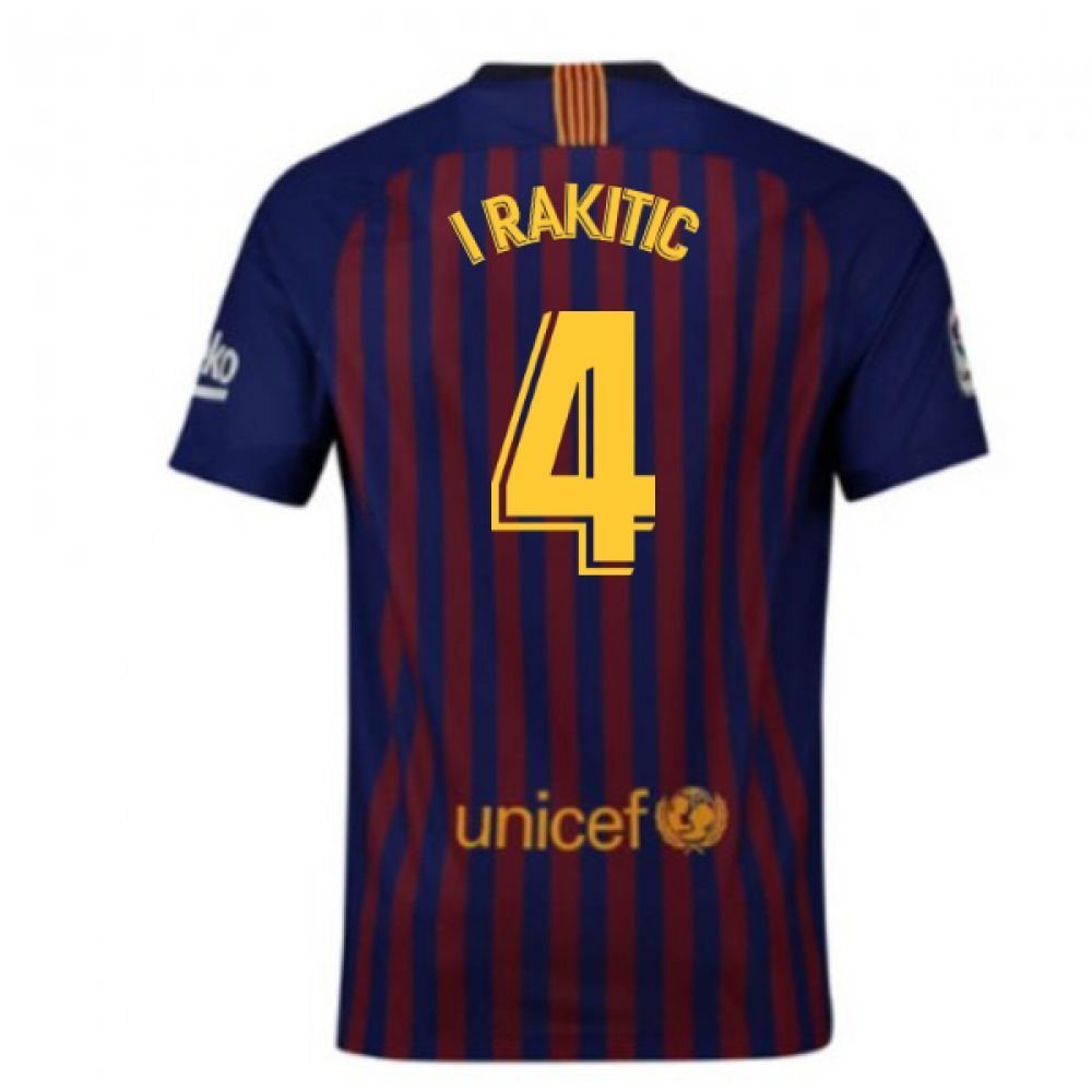 Click to view product details and reviews for 2018 2019 Barcelona Home Nike Football Shirt I Rakitic 4 Kids. Click to view product details and reviews for 2018 2019 Barcelona Home Nike Football Shirt I Rakitic 4 Kids.