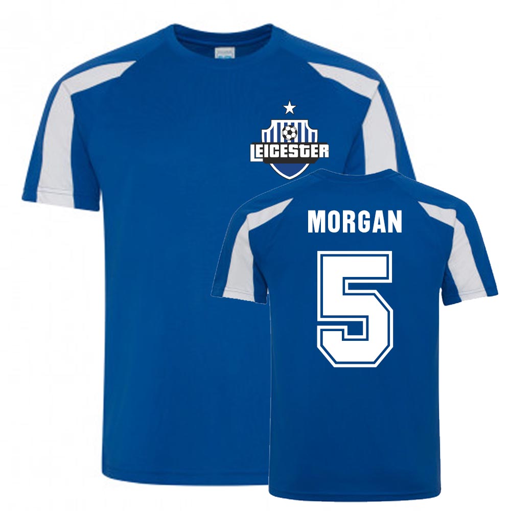 Click to view product details and reviews for Wes Morgan Leicester City Sports Training Jersey Blue.