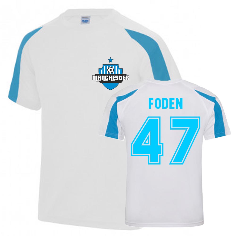 Click to view product details and reviews for Phil Foden Man City Sports Training Jersey White.