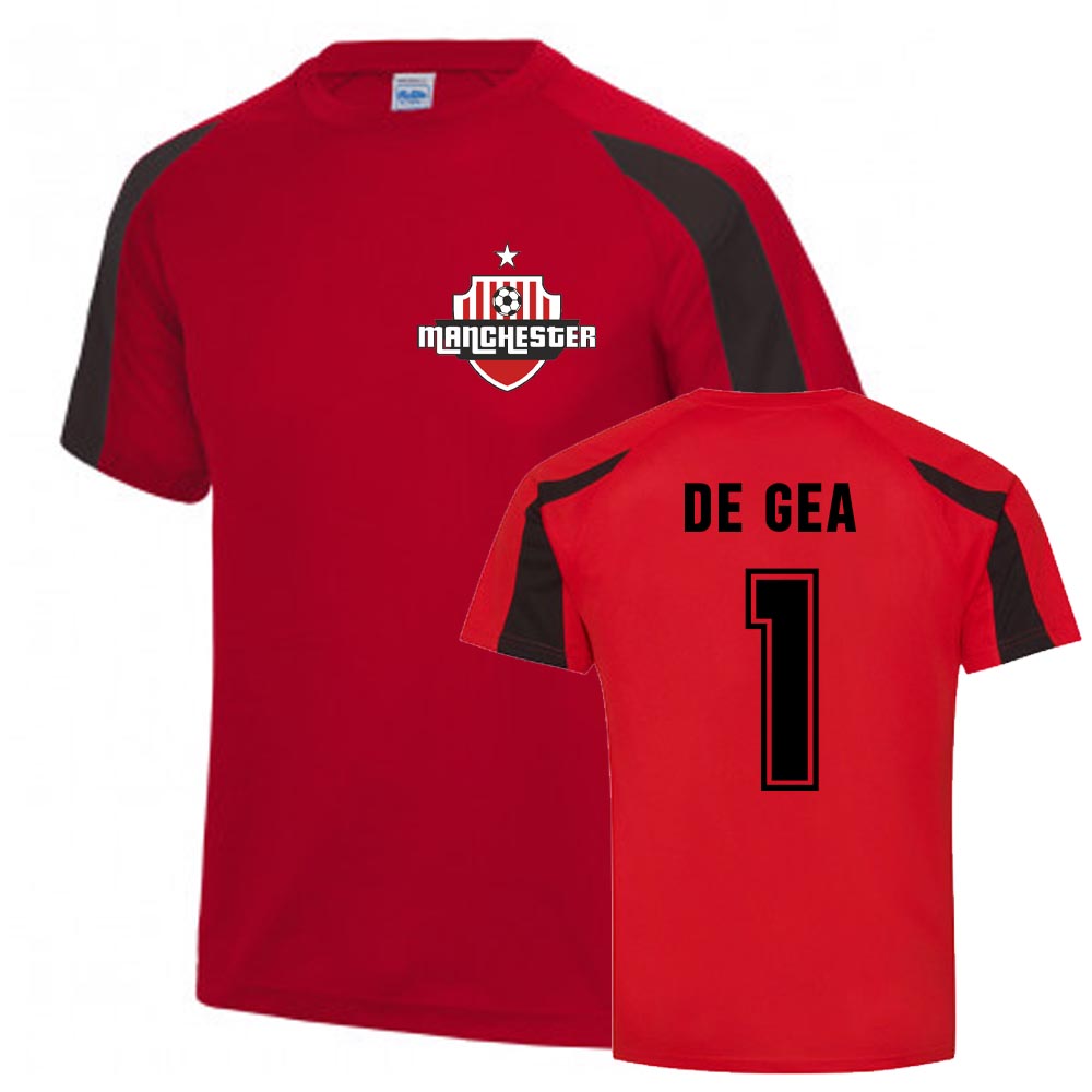 Click to view product details and reviews for David De Gea Man Utd Sports Training Jersey Red.