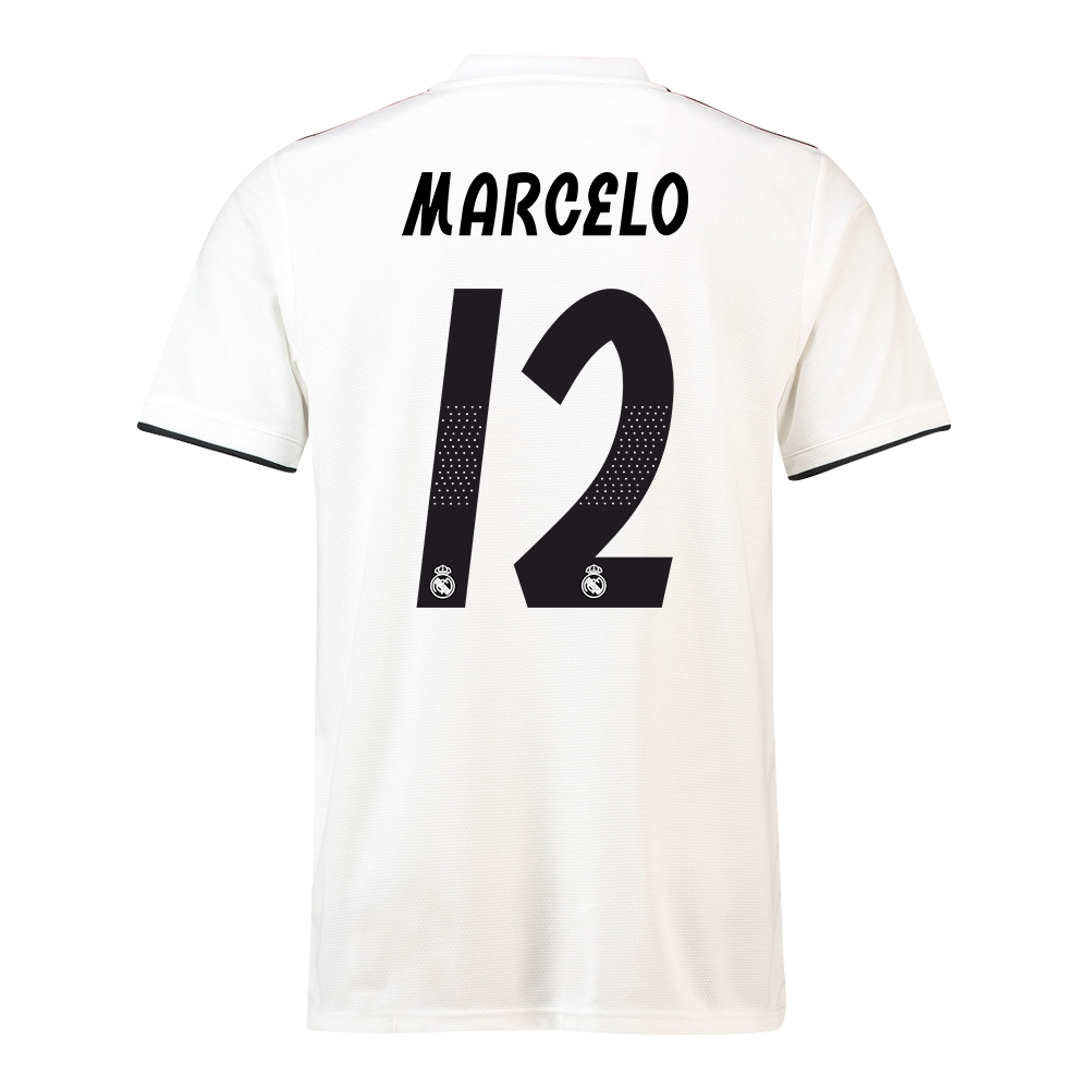 Click to view product details and reviews for 2018 19 Real Madrid Home Football Shirt Marcelo 12. Click to view product details and reviews for 2018 19 Real Madrid Home Football Shirt Marcelo 12.