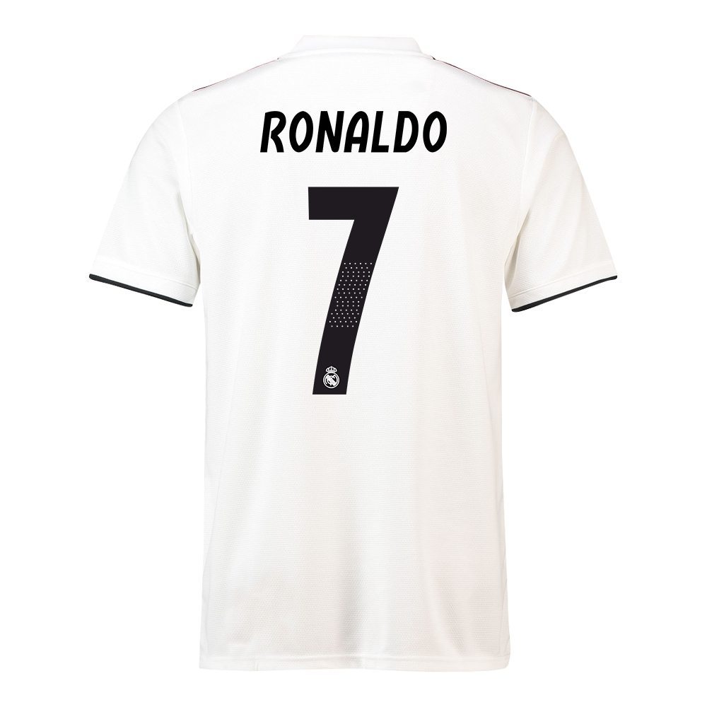 2018-19 Real Madrid Home Football Shirt (Ronaldo 7) - Kids