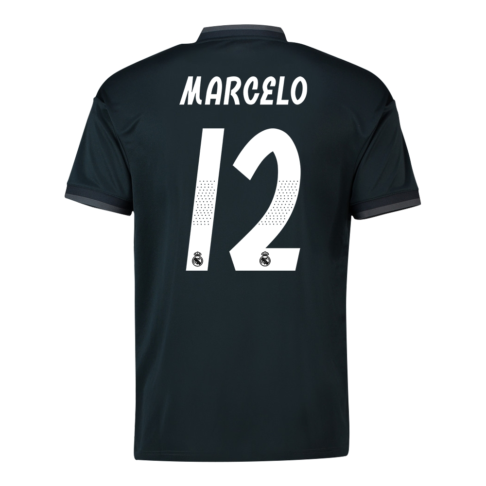 Click to view product details and reviews for 2018 19 Real Madrid Away Shirt Marcelo 12 Kids. Click to view product details and reviews for 2018 19 Real Madrid Away Shirt Marcelo 12 Kids.