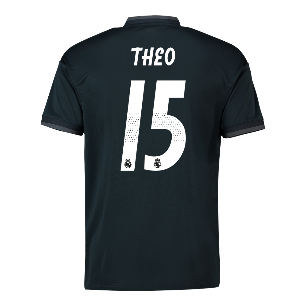 Click to view product details and reviews for 2018 19 Real Madrid Away Shirt Theo 15 Kids. Click to view product details and reviews for 2018 19 Real Madrid Away Shirt Theo 15 Kids.