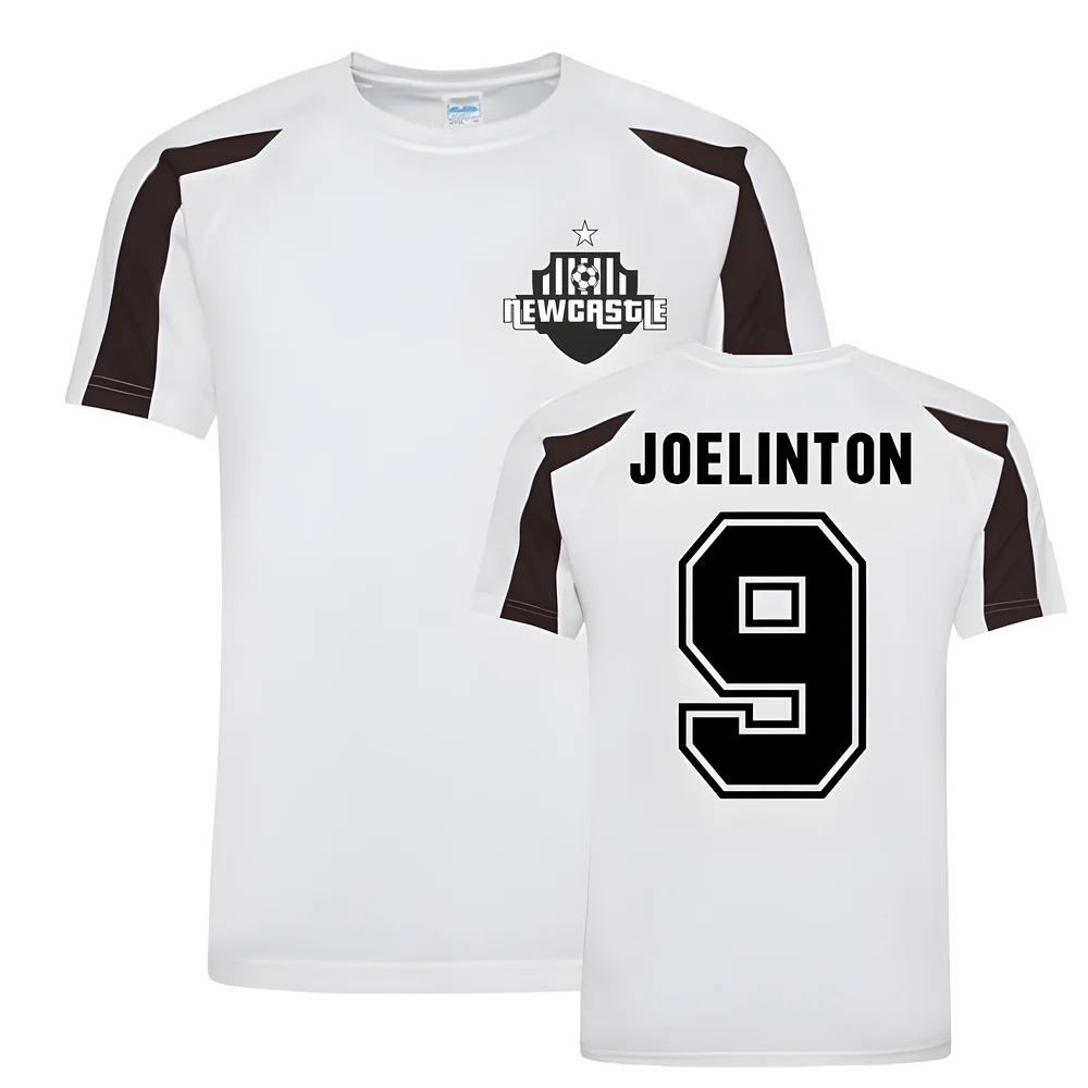 Joelinton Newcastle Sports Training Jersey (White) Polyester Uksoccershop Men's White Xxl