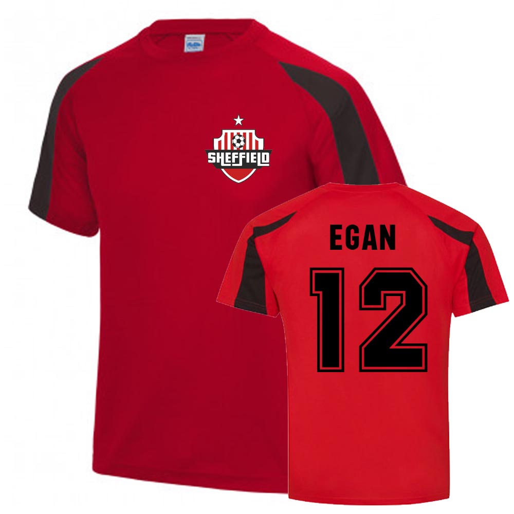 Click to view product details and reviews for John Egan Sheffield United Sports Training Jersey Red.