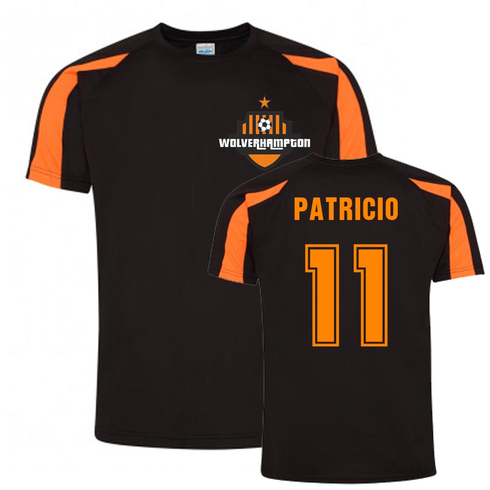 Click to view product details and reviews for Rui Patricio Wolves Sports Training Jersey Black.