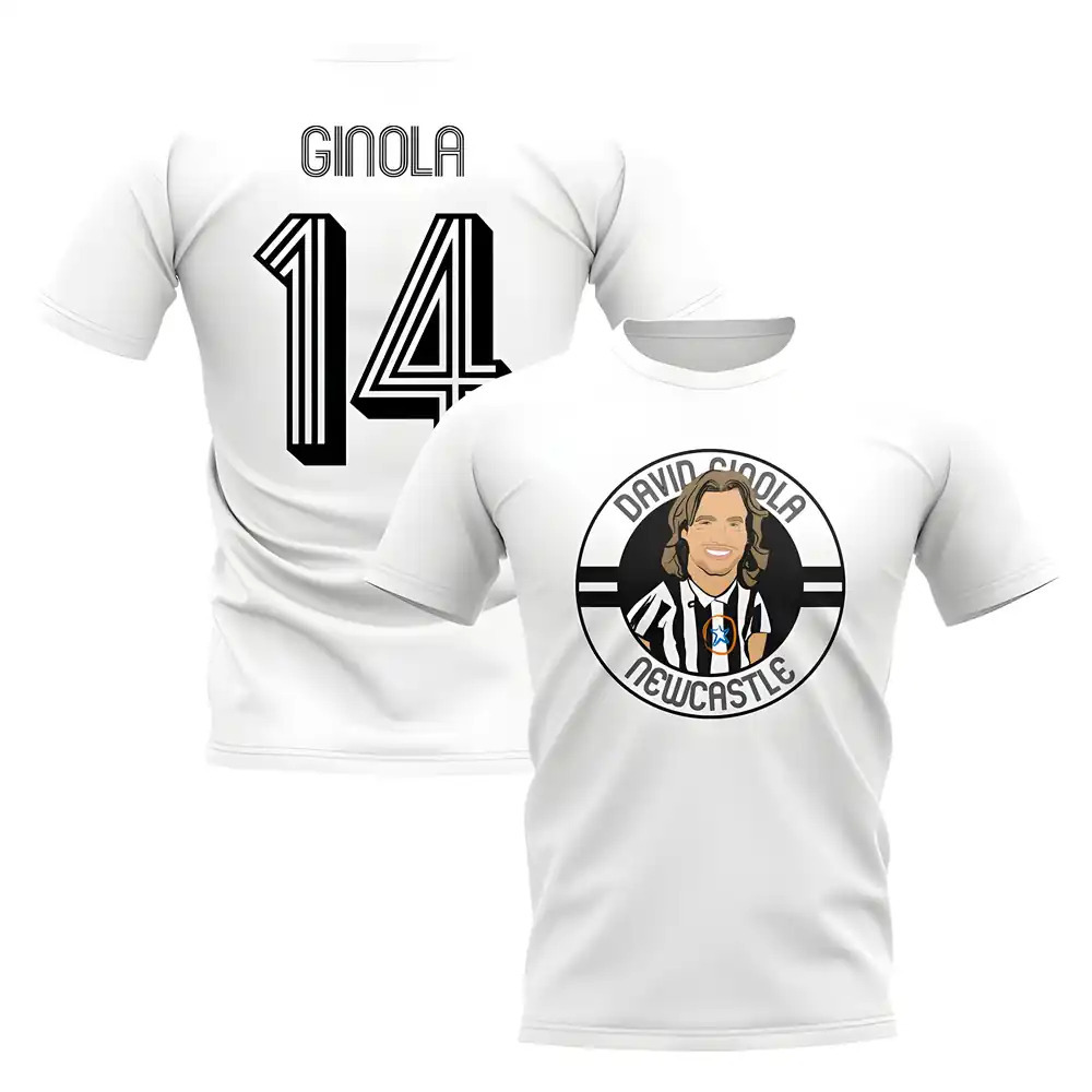 Click to view product details and reviews for David Ginola Newcastle Illustration T Shirt White. Click to view product details and reviews for David Ginola Newcastle Illustration T Shirt White.